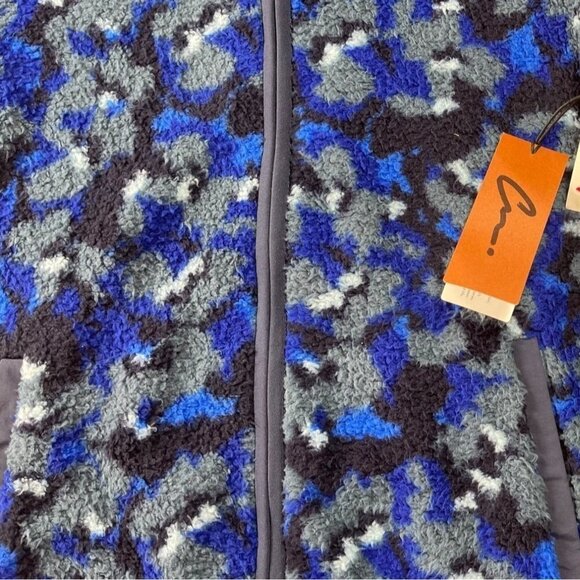 Nordstrom x Cristina Martinez Gender Inclusive High Pile Fleece Jacket Small NEW - Picture 8 of 16